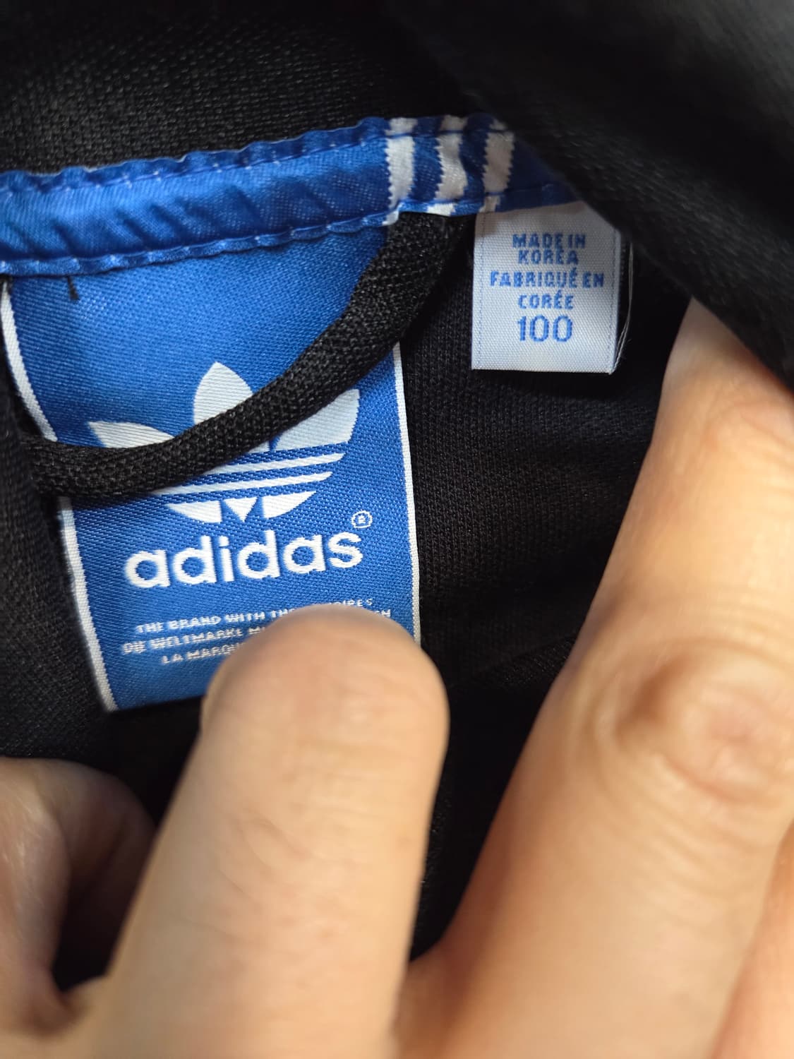 아디다스 유로파 트랙탑 져지 검흰 100 상품이미지3