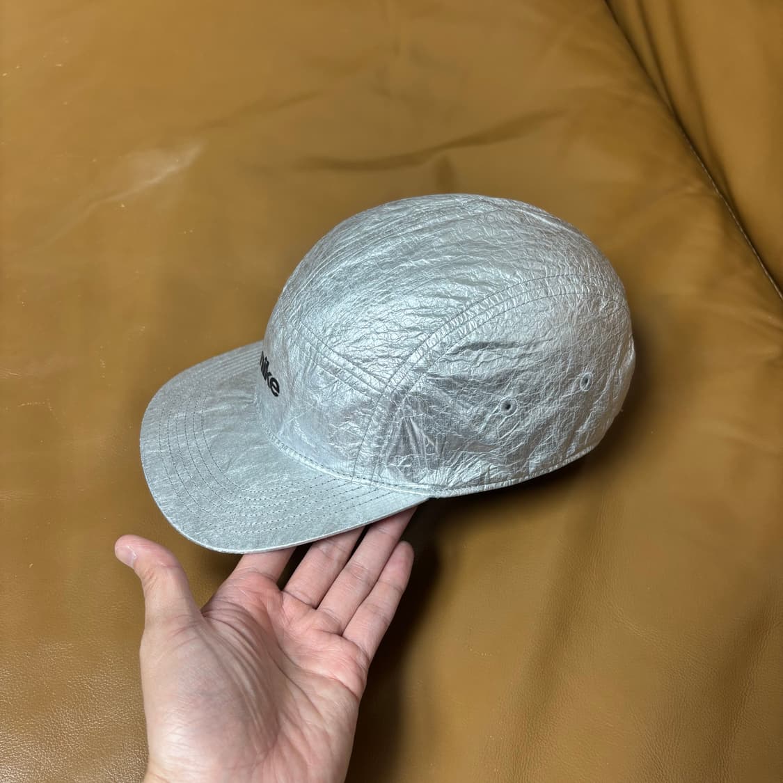 Nike 나이키 마스랜딩 헤리티지 실버 캠프캡 모자 (Silver) 상품이미지4