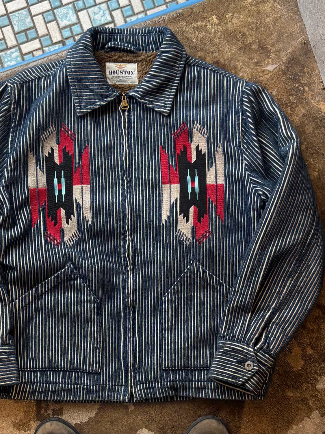 Houston Native Jacquard Boa Jacket 상품이미지2