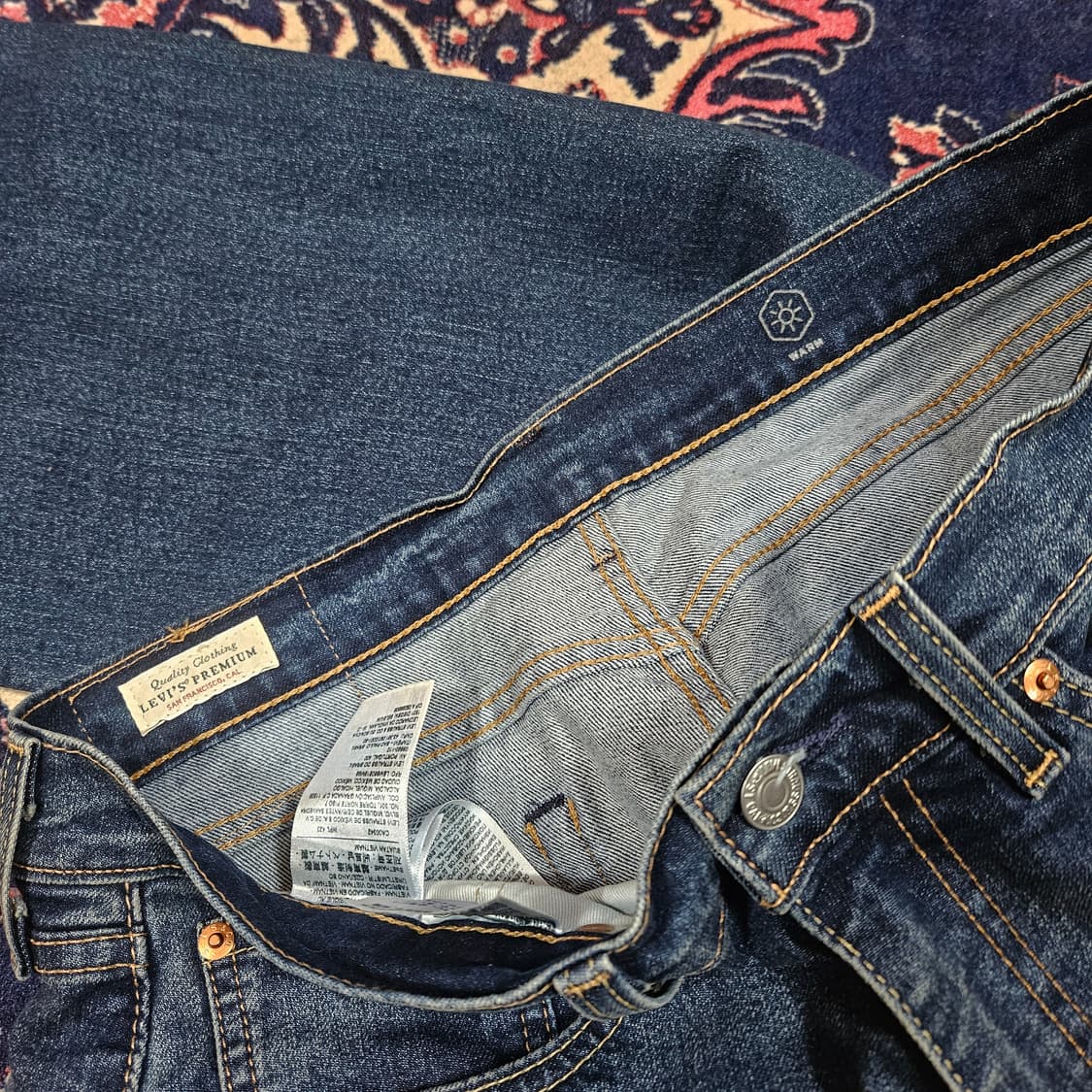 리바이스(Levis) 프리미엄 라인 No.505 데님팬츠 32size 상품이미지7