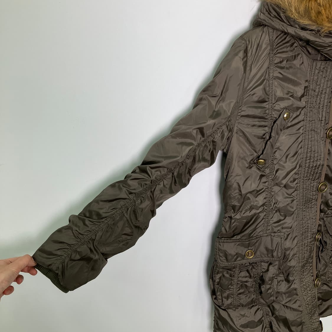 Rush Hour 밀리터리 롱 야상 점퍼 L 상품이미지8