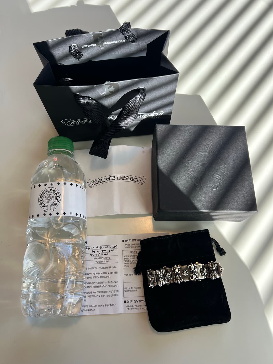 [7링크] 크롬하츠 멀티 h링크 팔찌 상품이미지1