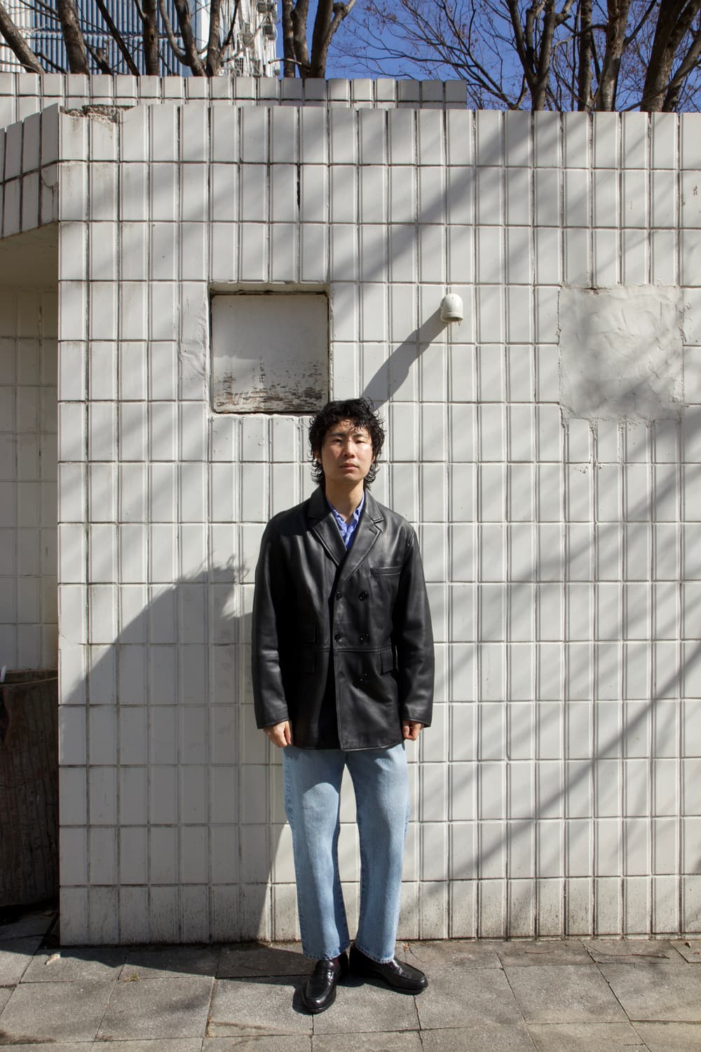 (새상품) CCU 더블 브레스티드 자켓 블랙 상품이미지9