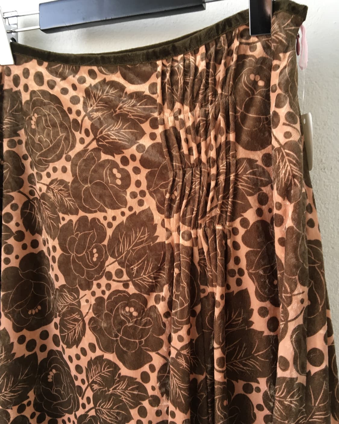 Pattern velvet skirt 상품이미지4