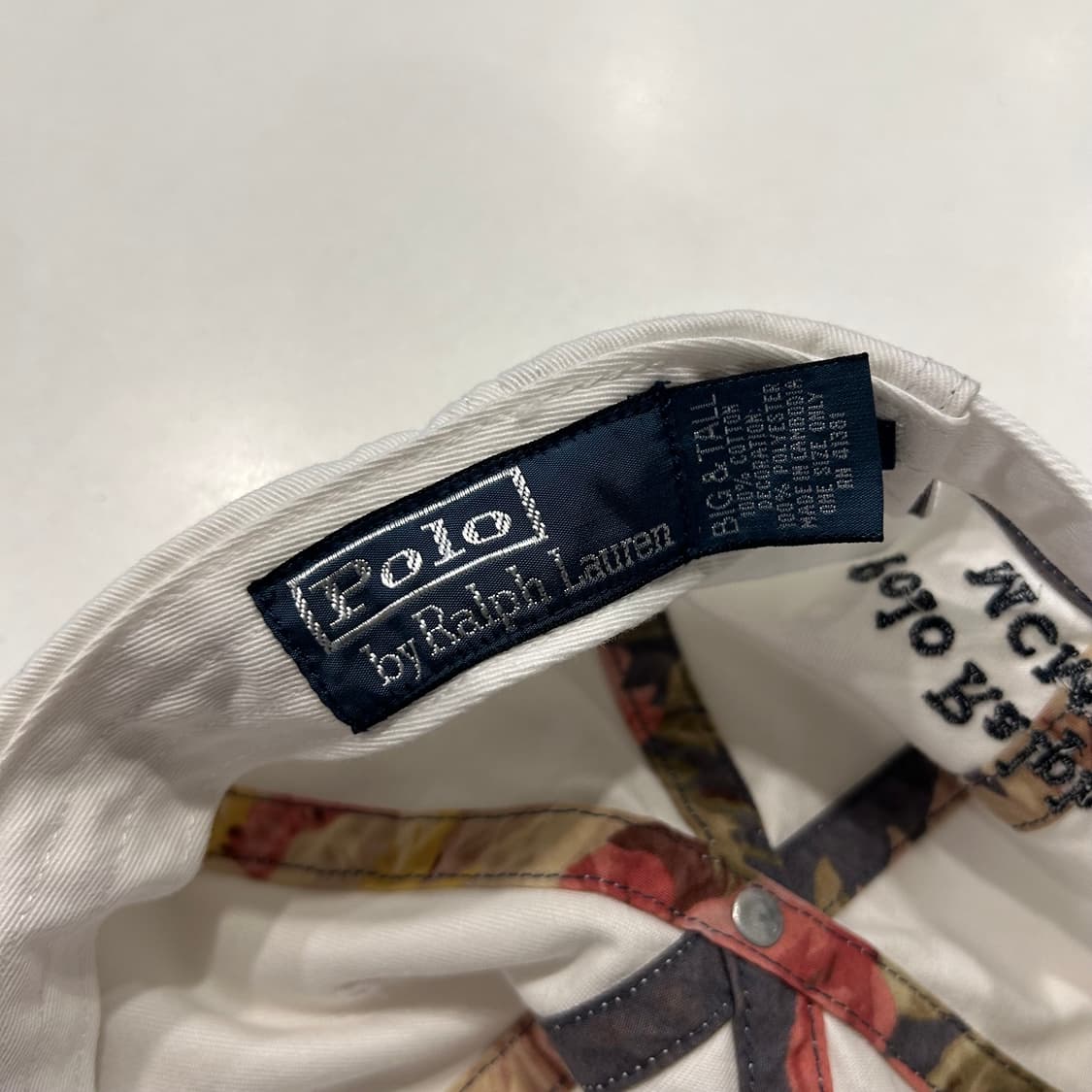 폴로랄프로렌 3 화이트 볼캡 모자 상품이미지6