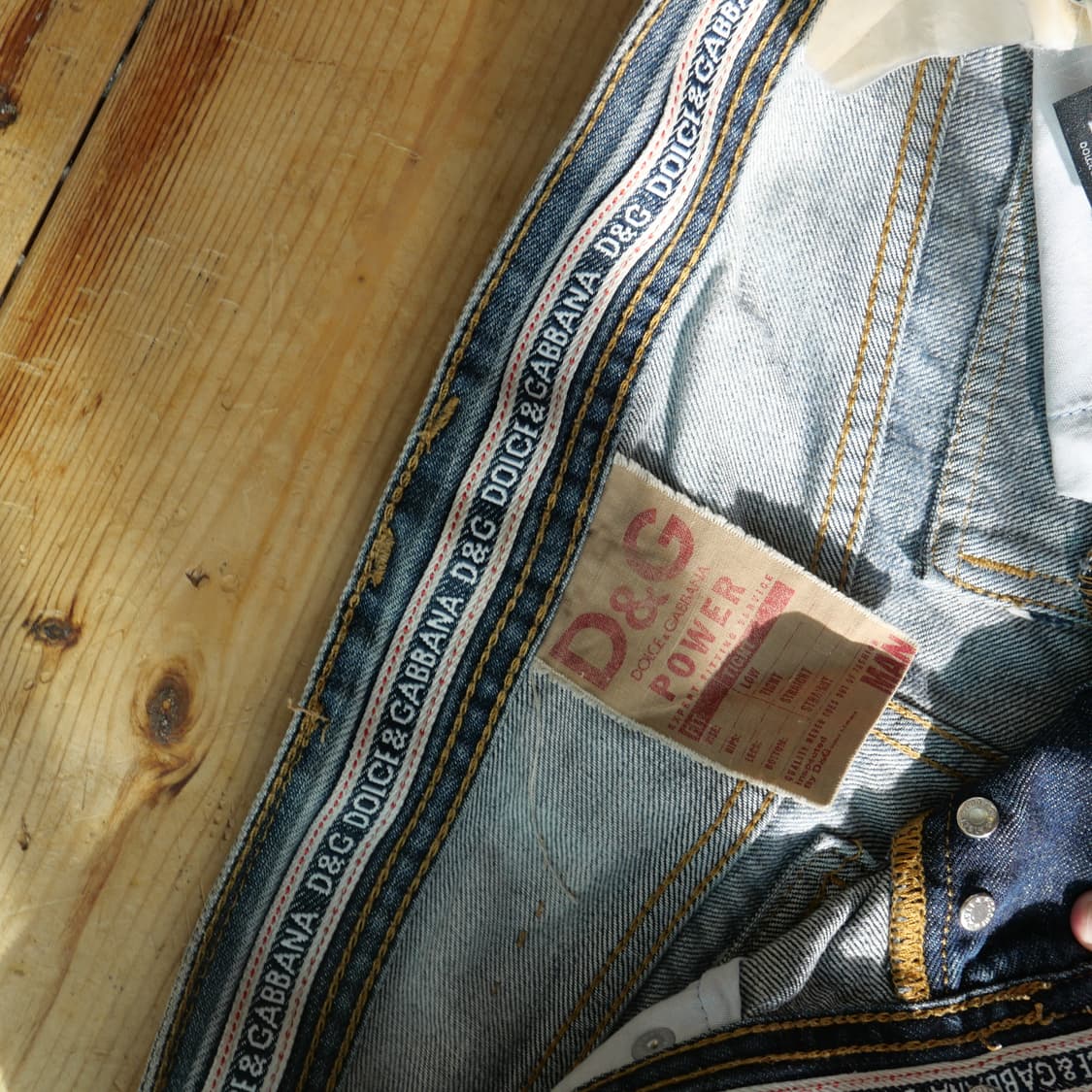 돌체앤가바나 워싱 데님(Power Jeans) 상품이미지6