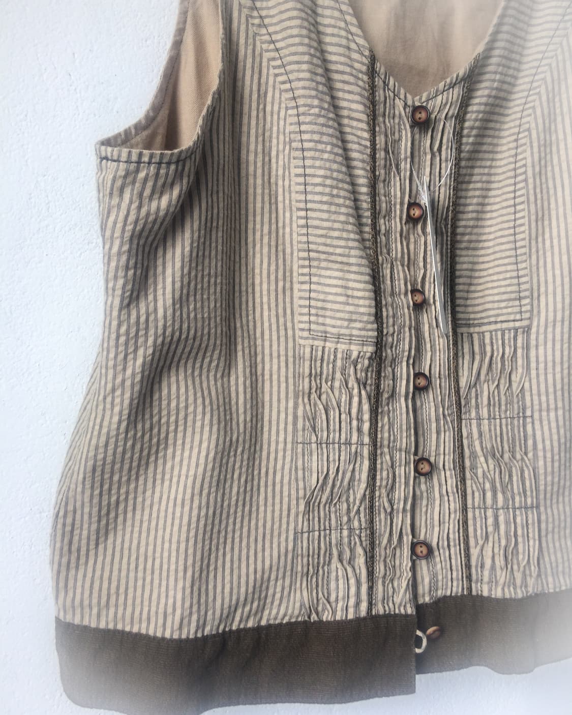Stripe pattern vest 상품이미지4