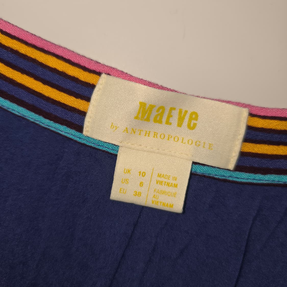 Maeve by Anthropologie 언밸런스 스트라이프 스커트 상품이미지6