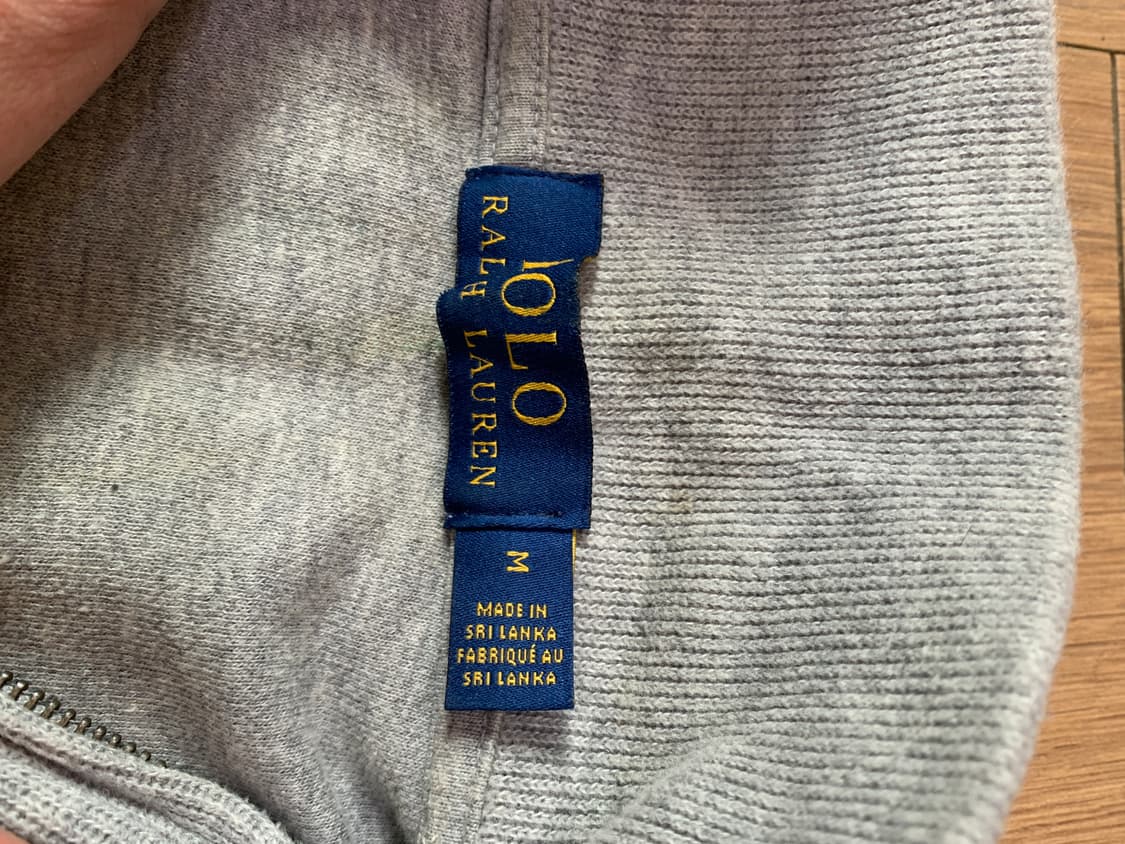 폴로 랄프로렌 반집업 하프집업 니트 그레이 회색 M사이즈 상품이미지2