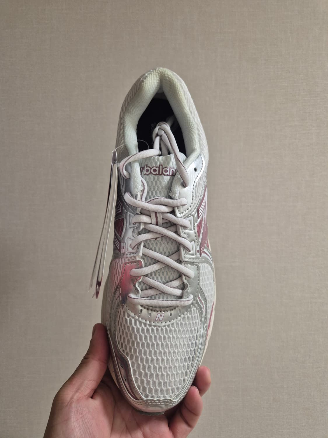 [새상품/265] 뉴발란스 860v2 로즈우드 메탈릭 실버 상품이미지2