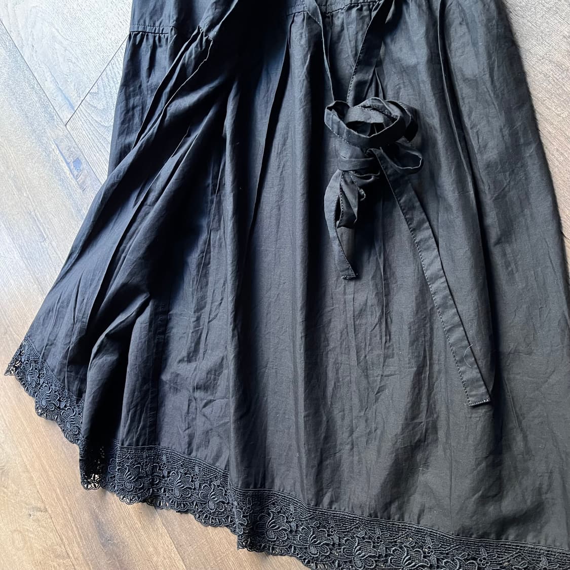 Shirring Wrap Lace Skirt 상품이미지4