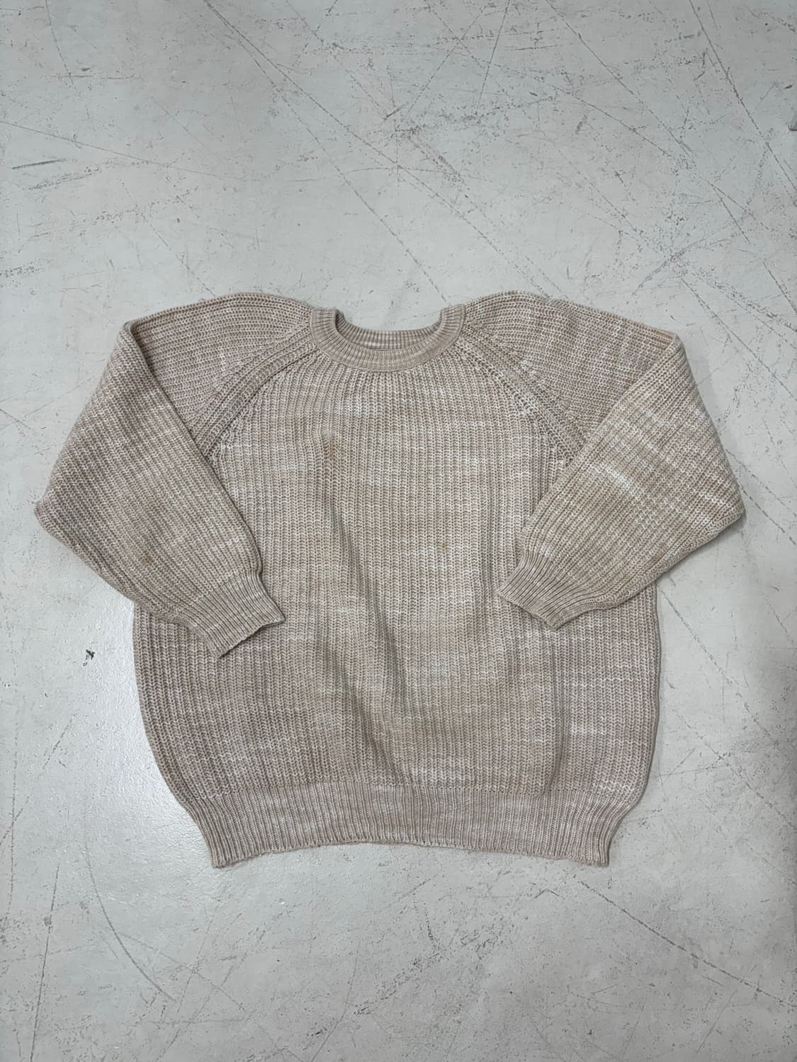 90’s  LL Bean Cotton Waffle fisherman Kn 상품이미지1