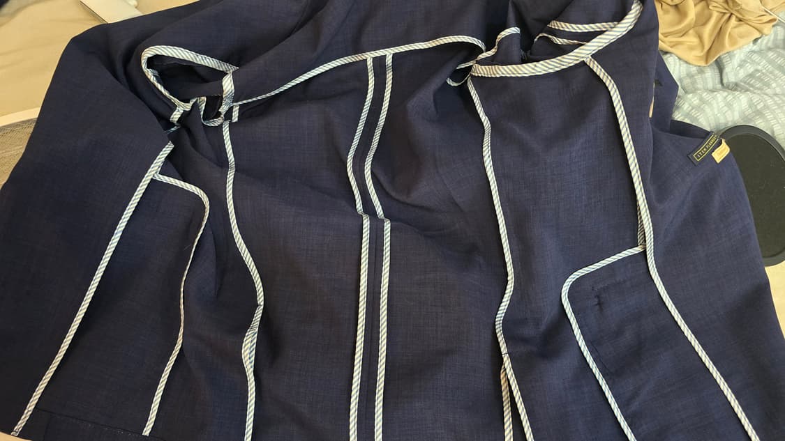 네이비 여름 블레이저 (L 95) 상품이미지3