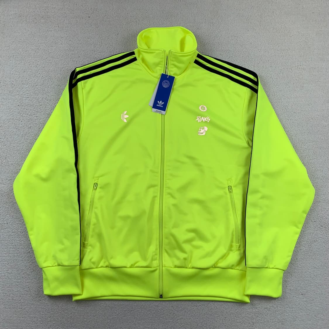 아디다스 x 보어드 에이프 요트 클럽(BAYC) 트랙탑 져지 네온 상품이미지2