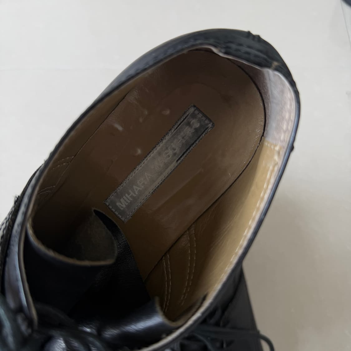 Mihara Yasuhiro 미하라 야스히로 블랙 로퍼 25 상품이미지4