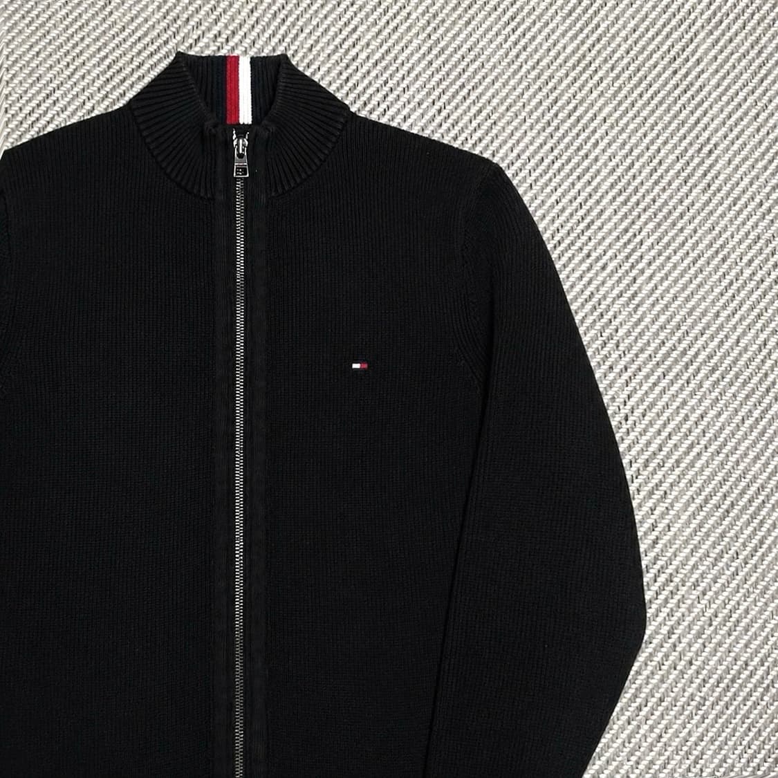 [M] Tommy 타미힐피거 헤비 집업 니트 상품이미지3