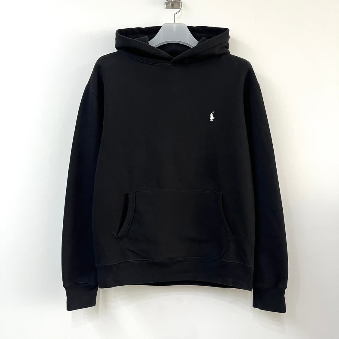 폴로 랄프로렌 신형 화이트 포니 블랙 후드티 상품이미지2