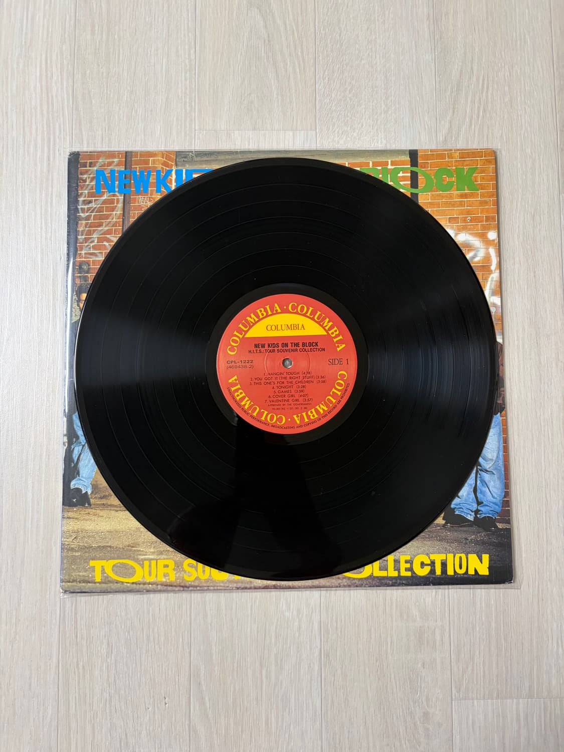 뉴키즈온더블록 H.I.T.S. 투어 기념 lp 상품이미지3