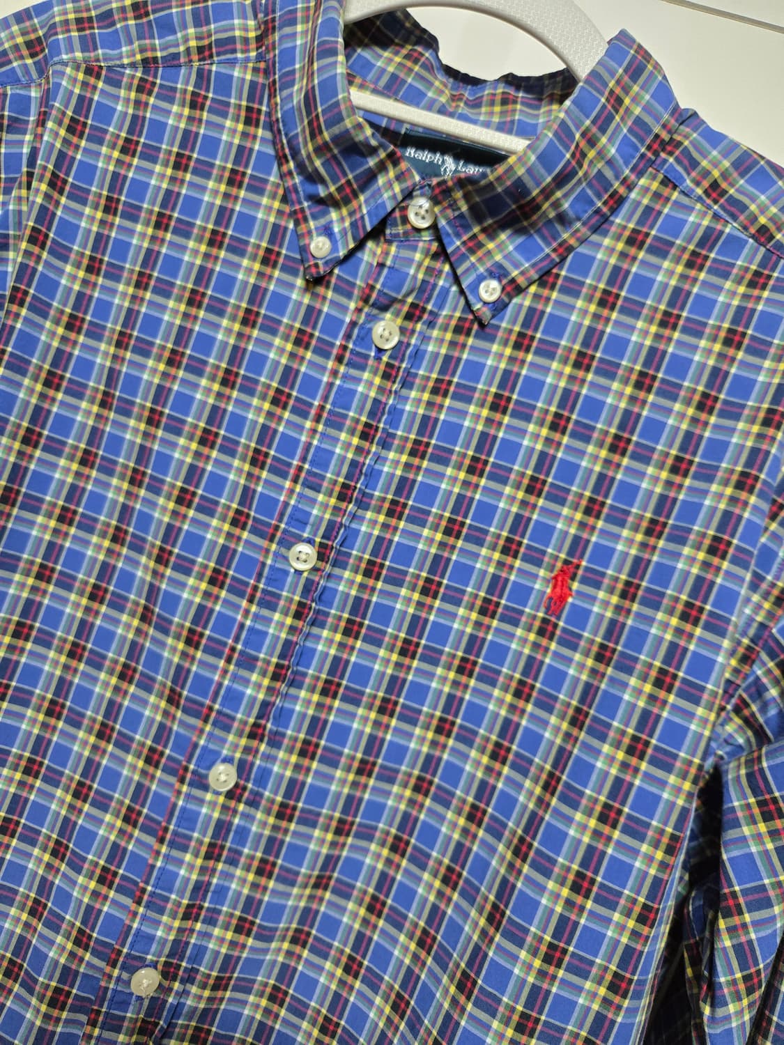 폴로 랄프로렌 여성 체크 셔츠 상품이미지1