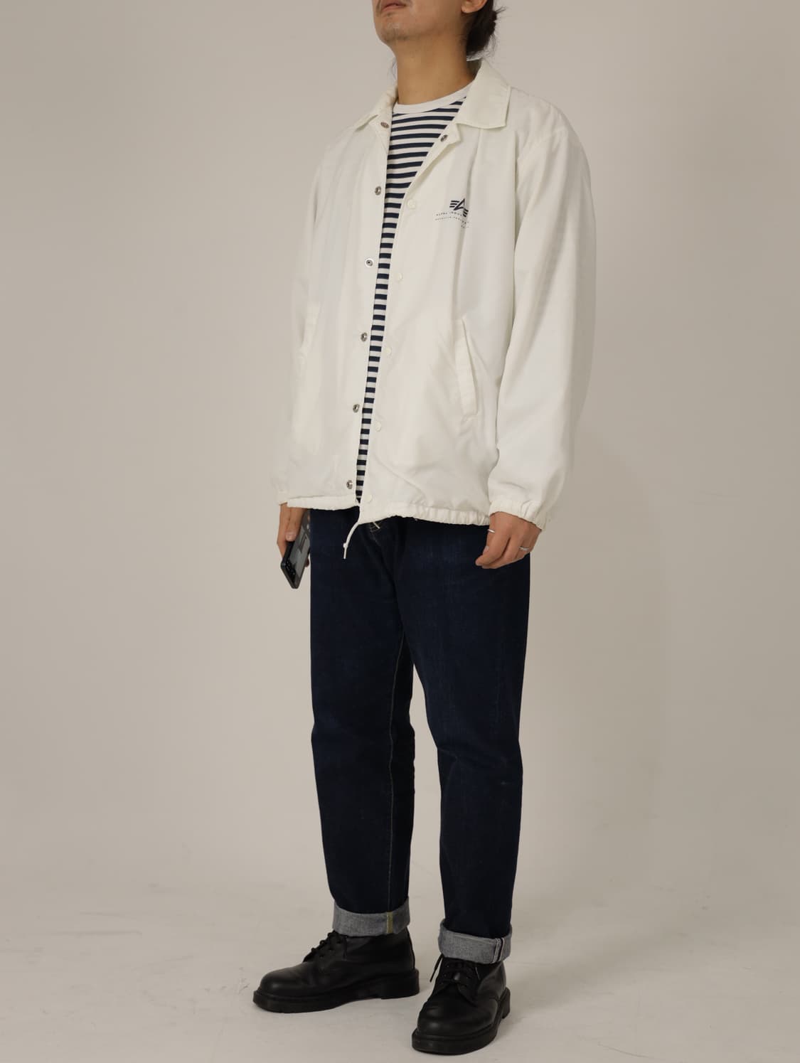 알파인더스트리 나일론 자켓 made in usa 상품이미지7