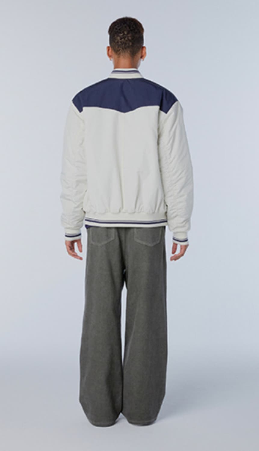 인스턴트펑크 Ms 컬러블럭 푸퍼 자켓 상품이미지4