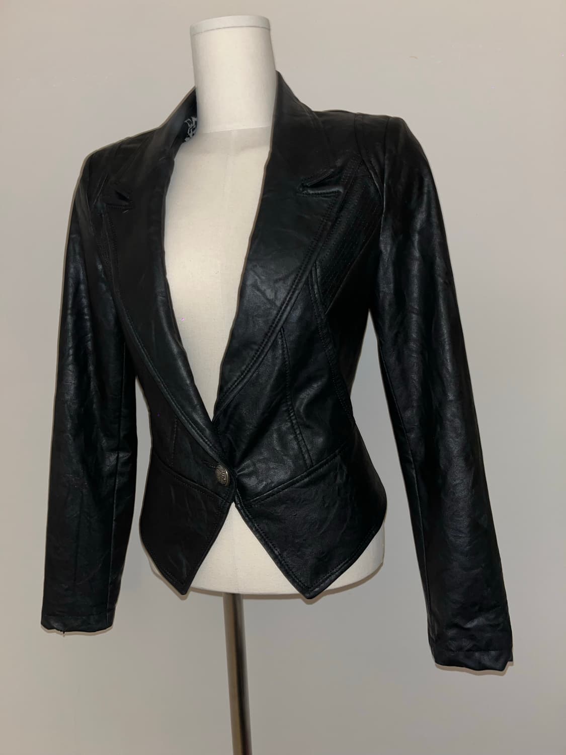 muzak leather jacket 상품이미지2