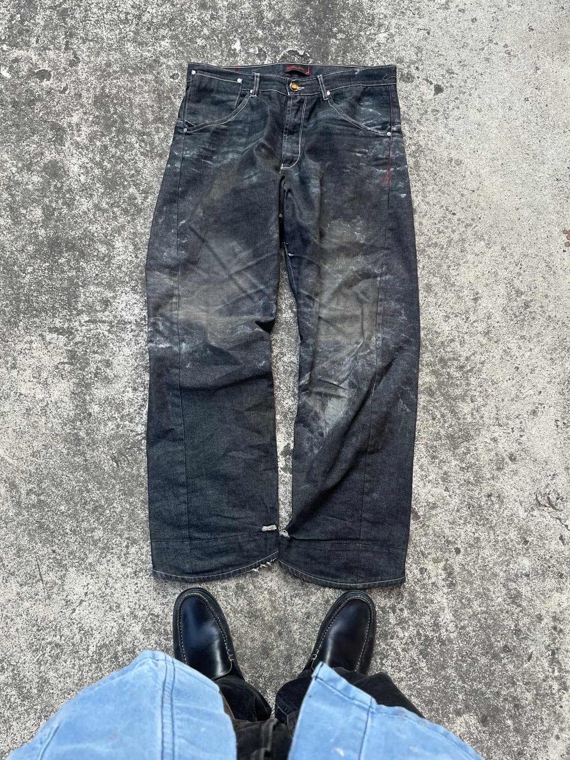 00s Levi’s Engineered Distressed Denim 상품이미지1