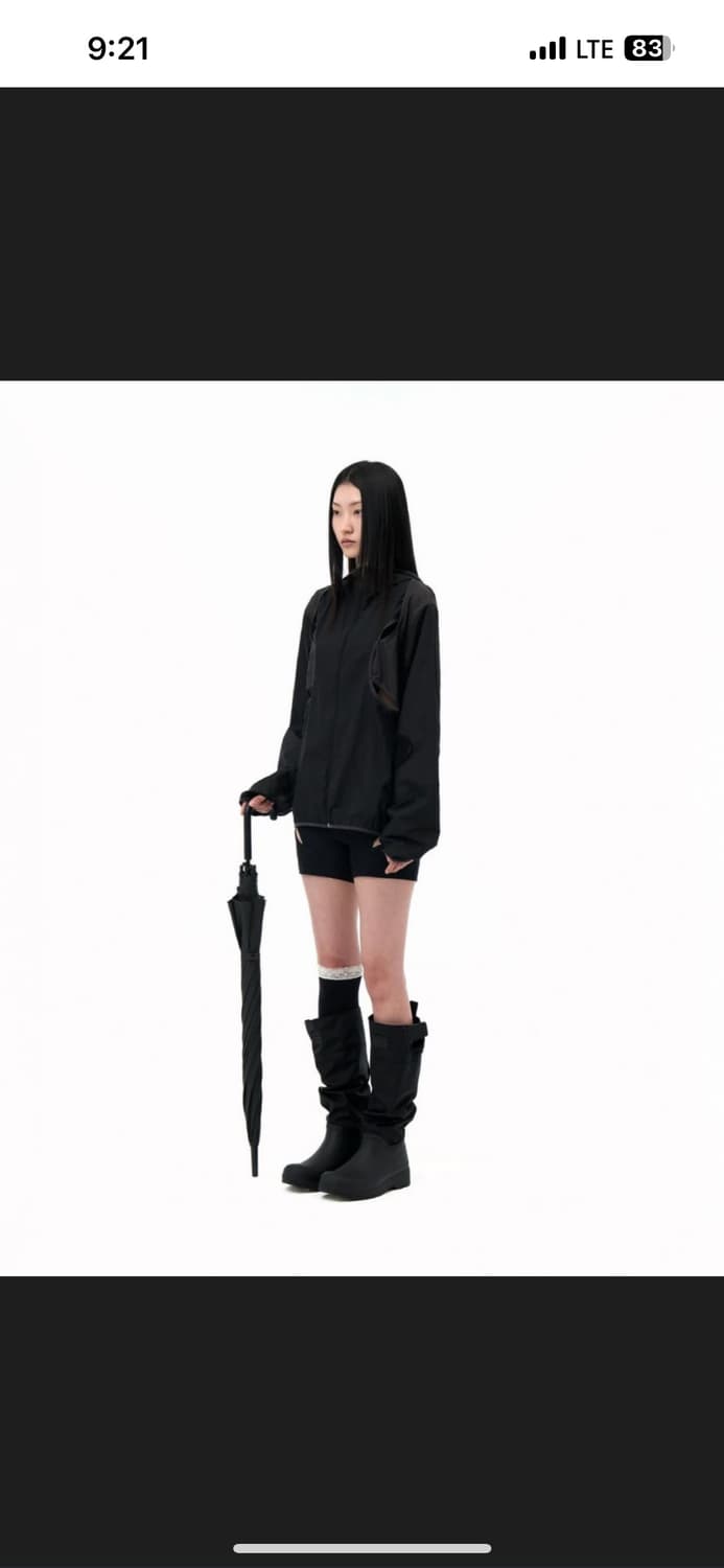 헌터 x 오호스 플레이 톨 트래블 부츠 블랙 230 (uk4) 상품이미지2