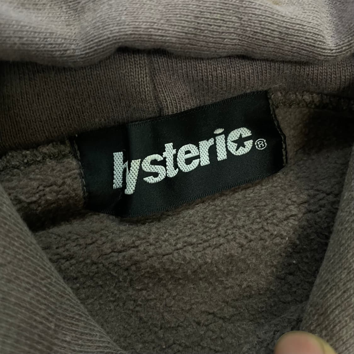 히스테릭글래머 90s 아카이브 Dig you 피그먼트 후드티 상품이미지5