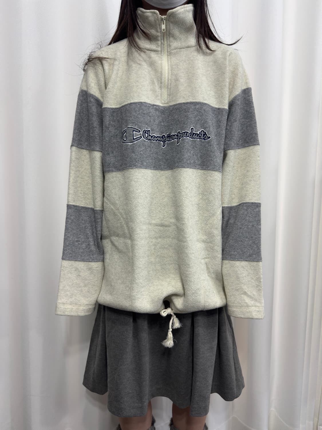 champion fleece half zipup 상품이미지1