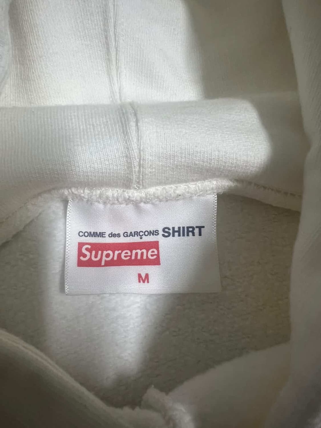 슈프림 꼼데가르송 후드티 상품이미지6