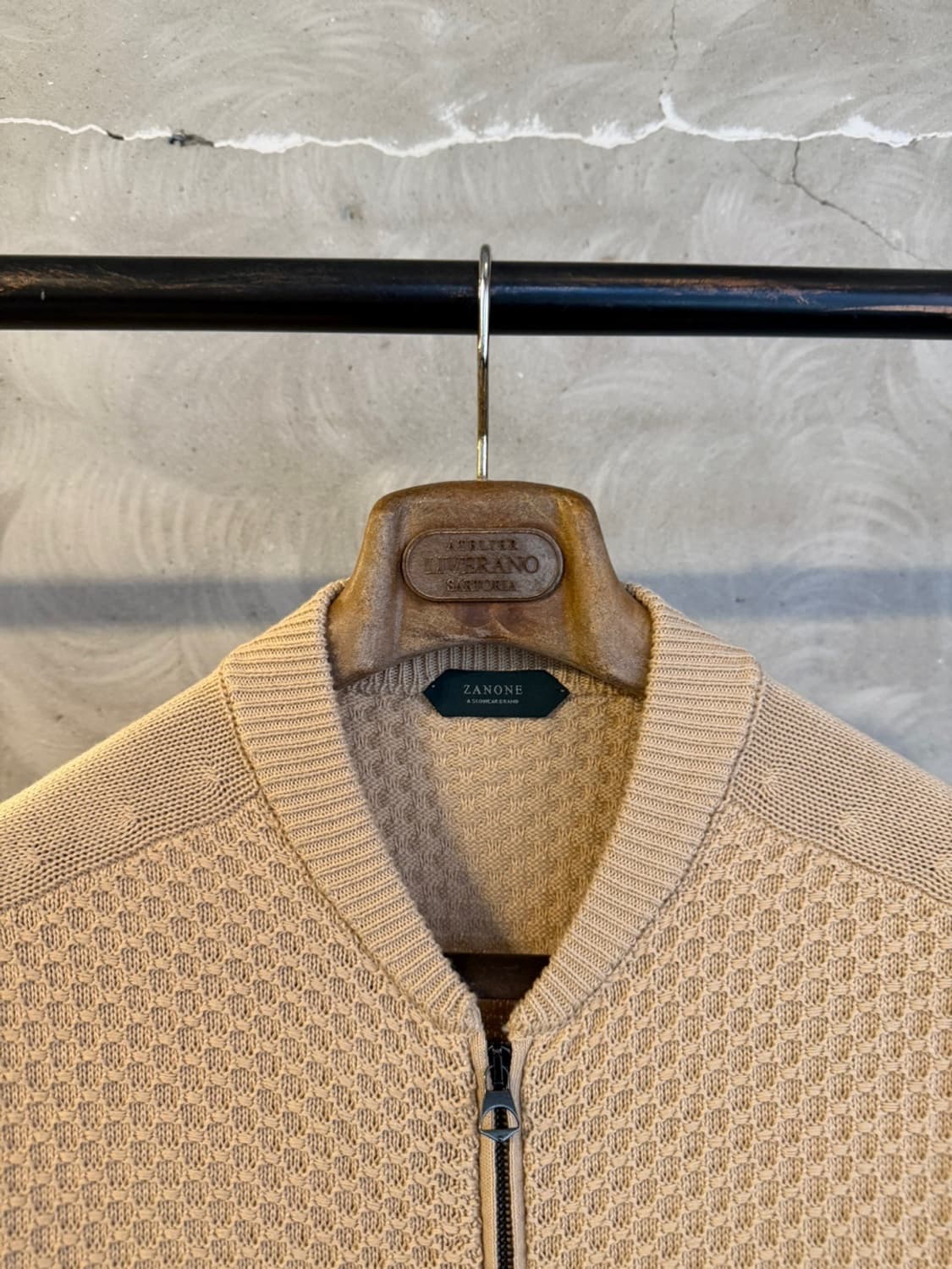 자노네 짚업 가디건 105 상품이미지5