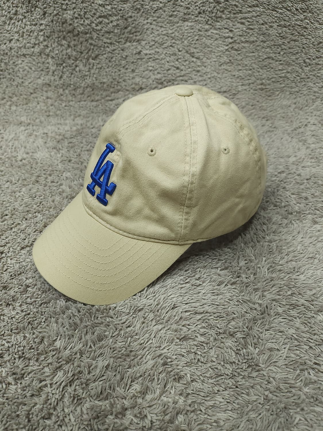 MLB LA 다저스 볼캡 베이지 모자 상품이미지4