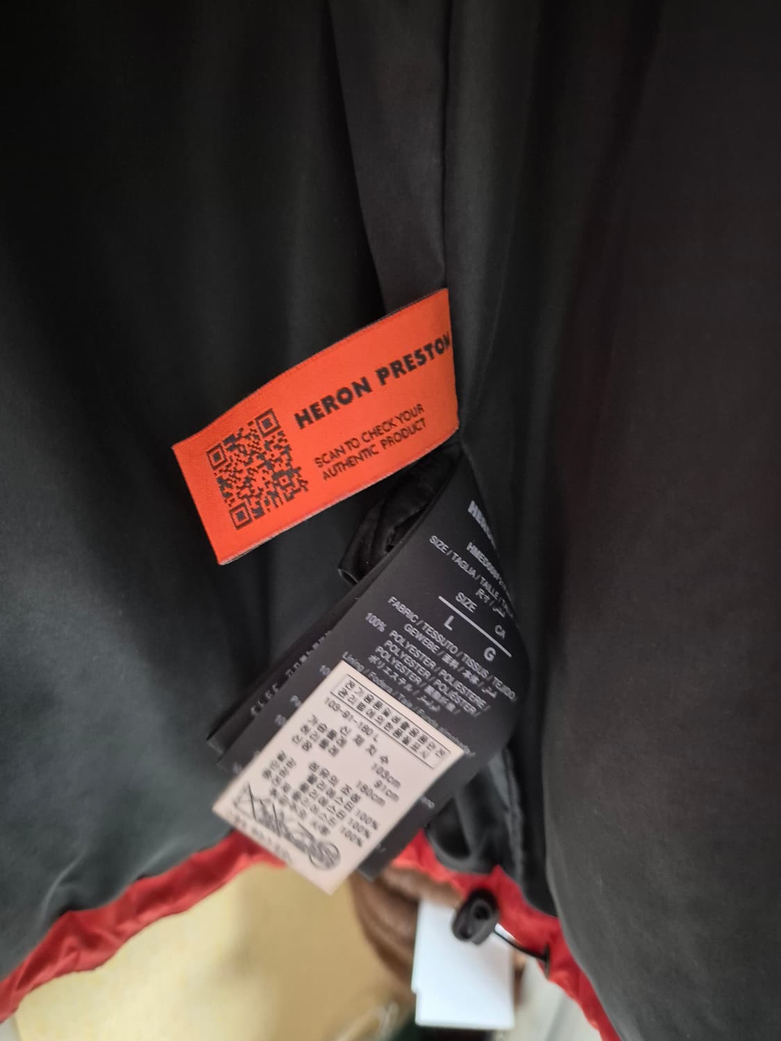 헤론프레스톤 덕다운 패딩  L 상품이미지5