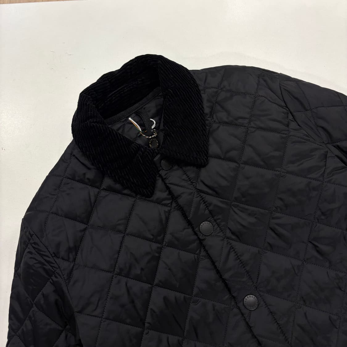 [S] 바버 헤리티지 리데스데일 블랙 퀼팅 자켓 B390 상품이미지3