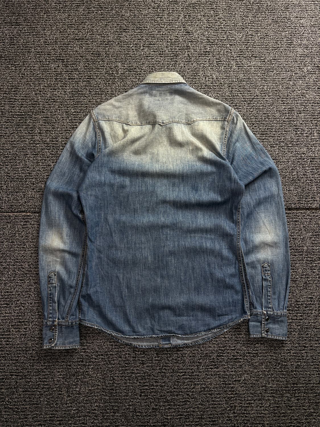 00s 돌체엔가바나 아카이브 웨스턴 데님 셔츠 1701 상품이미지4