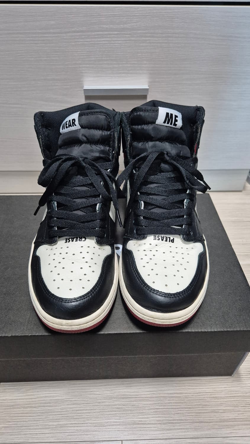 [285, 중고] 조던1 낫포리셀 레드 상품이미지4