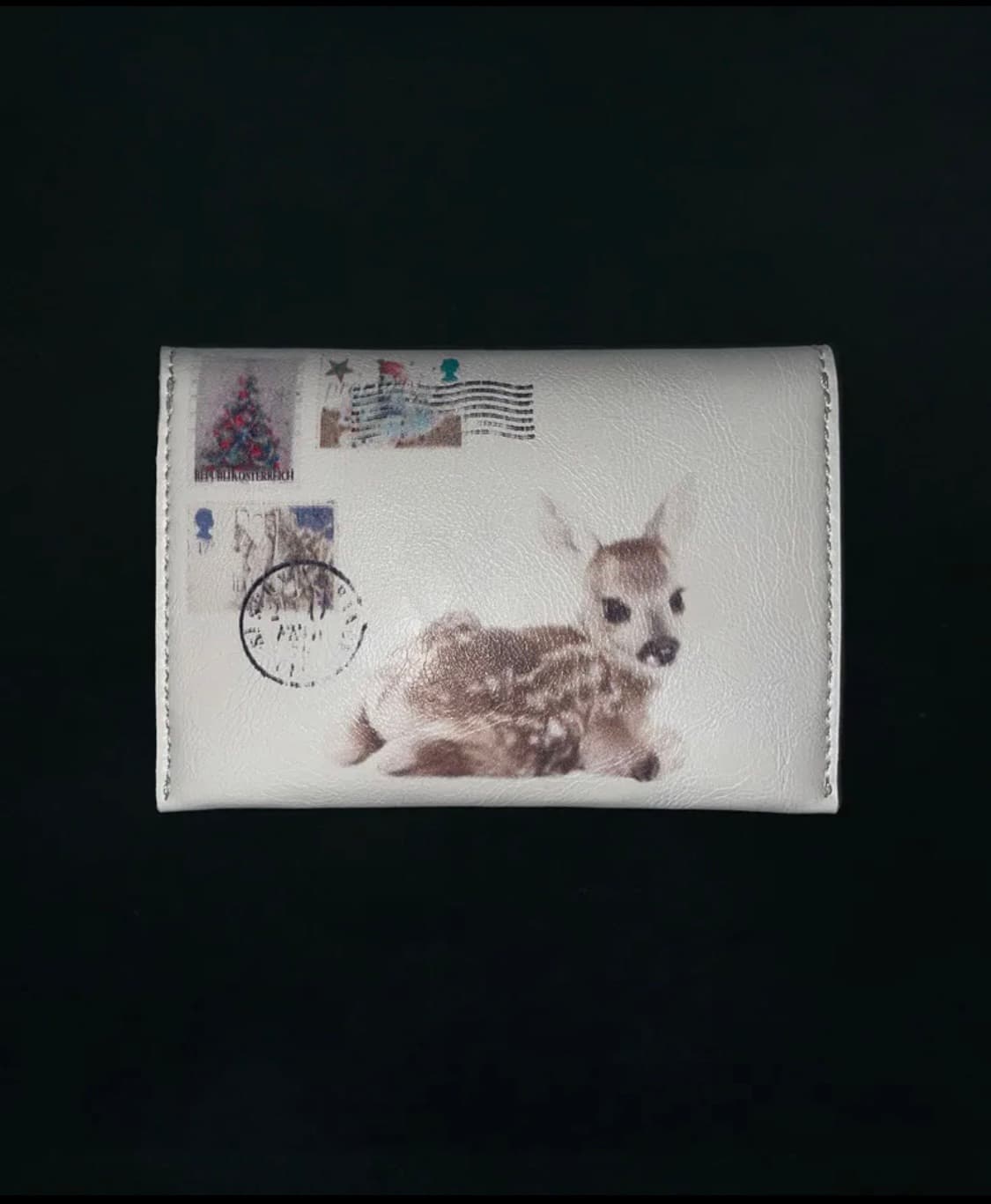 스컬프터 카드지갑 Poor Dear Card Wallet White 상품이미지2