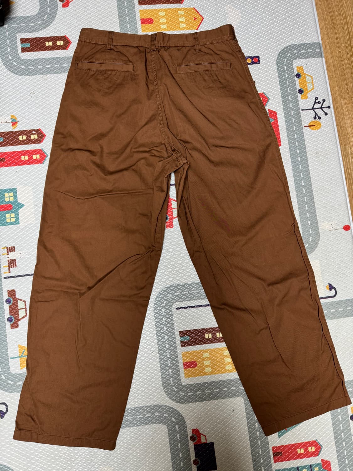 유니클로 유 치노팬츠 다크브라운 79 상품이미지3