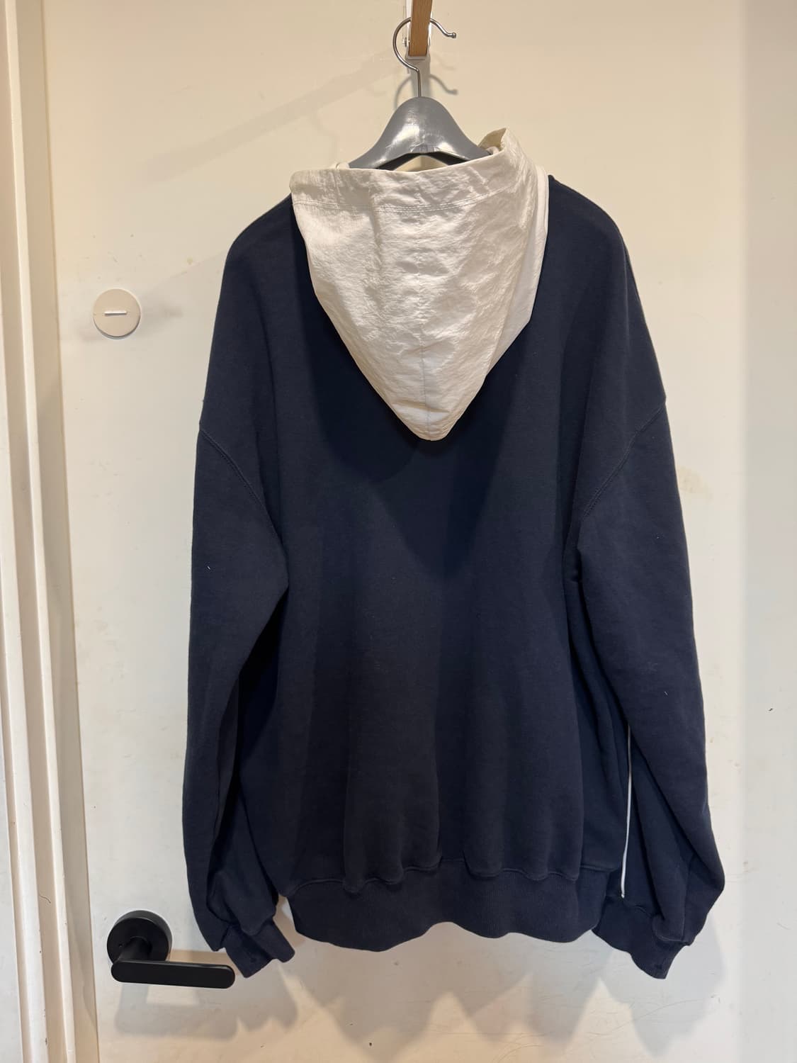 기준 ALVY Hoodie Navy White  상품이미지6