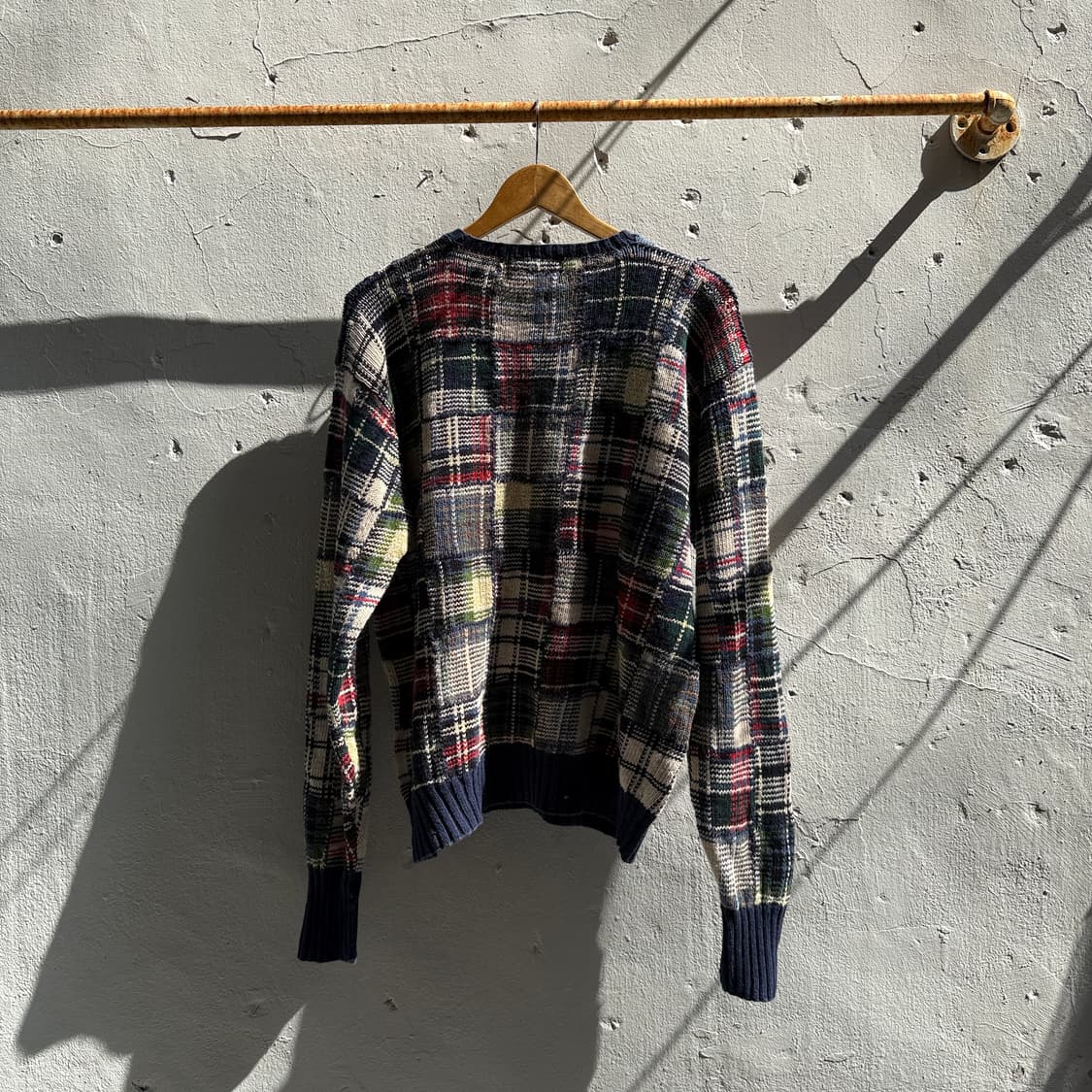 폴로 패치워크니트 상품이미지2