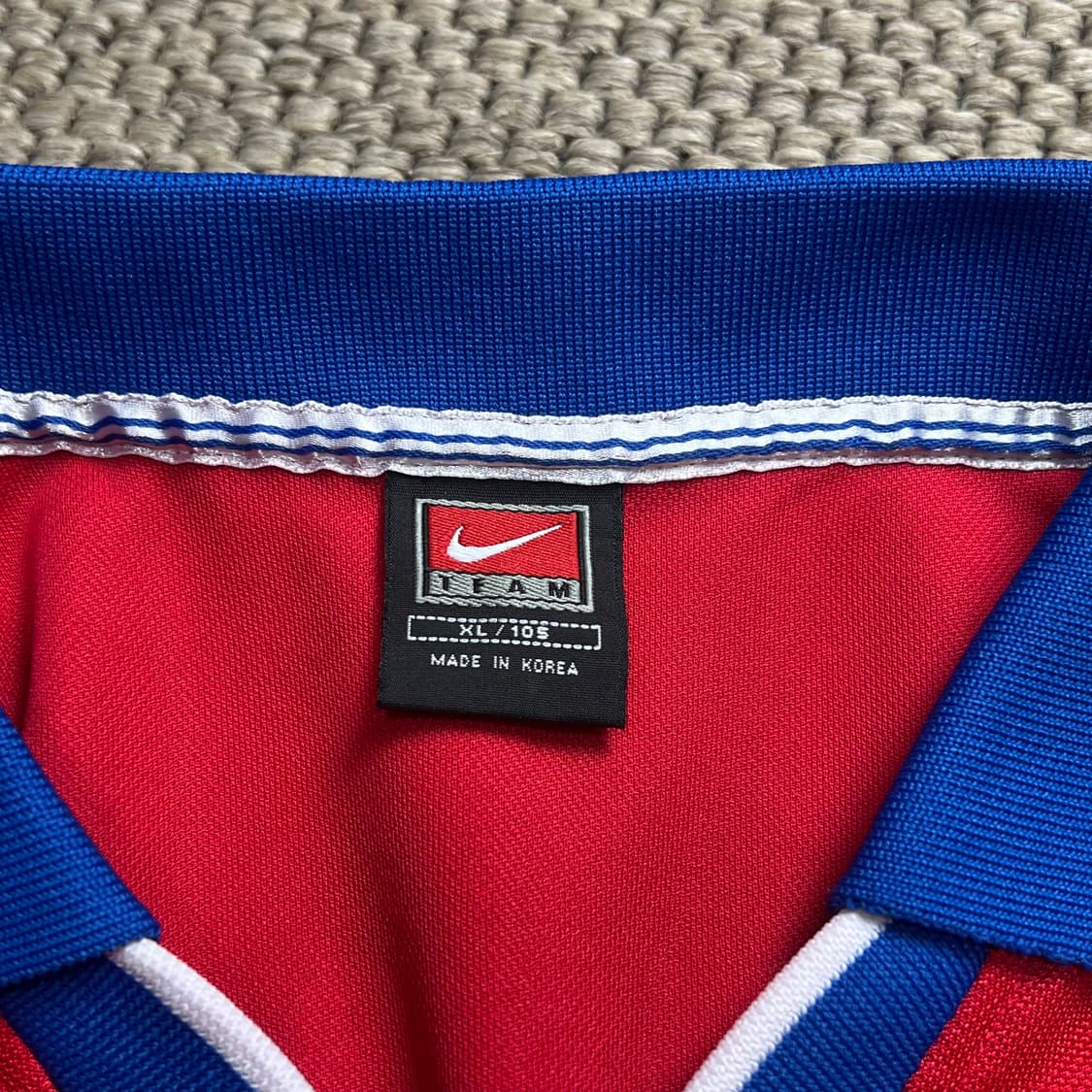 98-00 나이키 국대 긴팔 유니폼 XL 상품이미지3