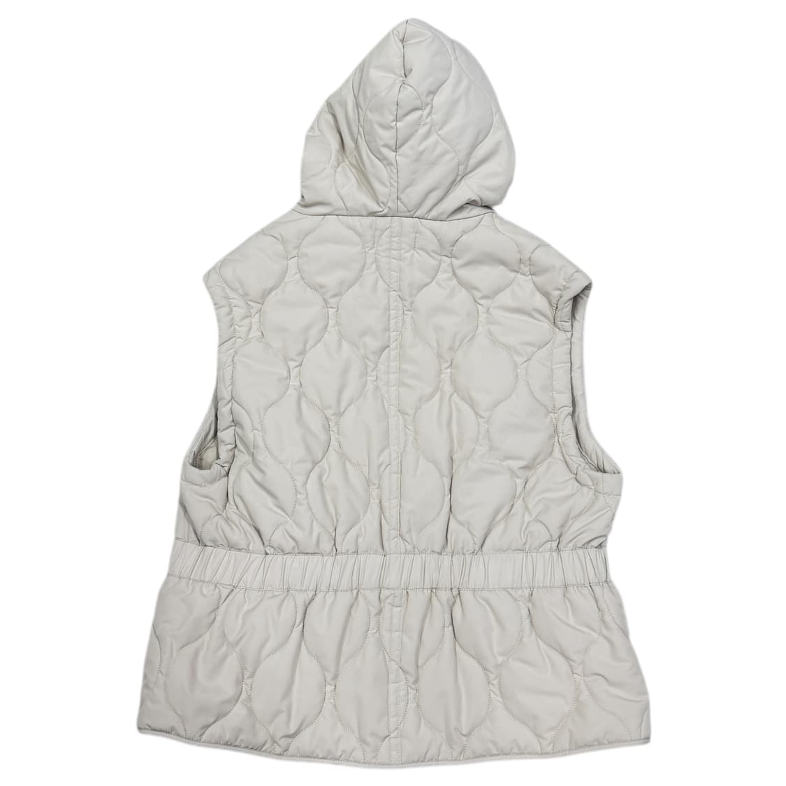 라시엔토 여성 퀄팅 스트링 베스트 조끼 아이보리 상품이미지3