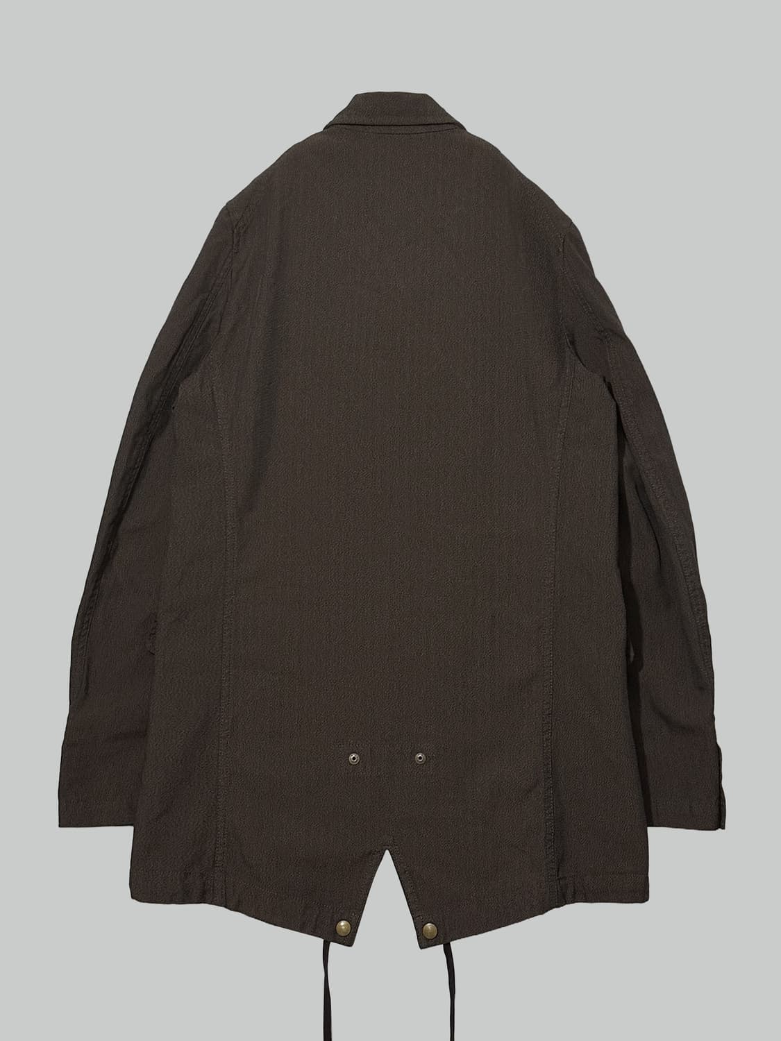 꼼데가르송 옴므 듀스 축융 폴리 피쉬테일 블레이저 상품이미지3