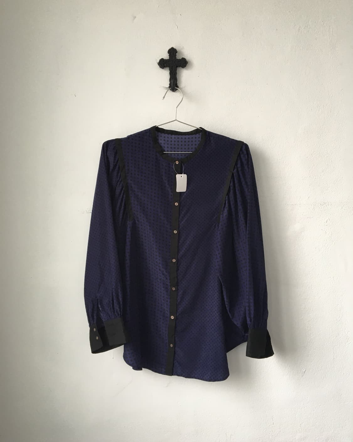 Dot pattern blouse 상품이미지2
