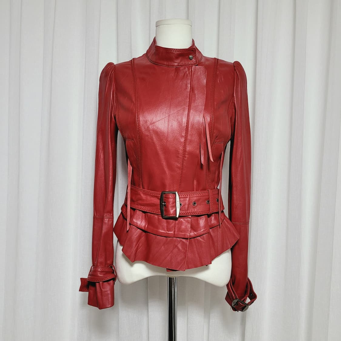 미샤 MICHAA 프레스티지라인 양가죽100% 가죽자켓 (44~55) 상품이미지1