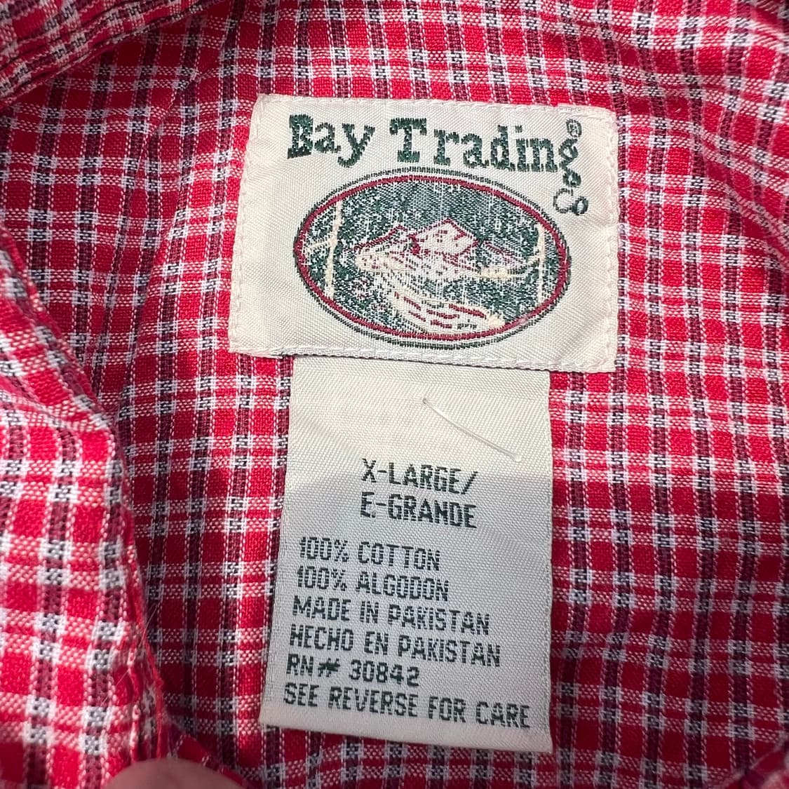 Vintage Bay trading 웨스턴 셔츠 상품이미지7