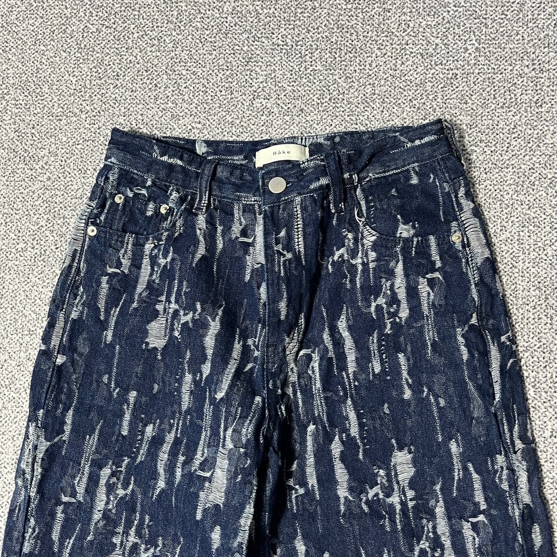 Hake 데님 셋업 청자켓 + 데님팬츠 상품이미지7