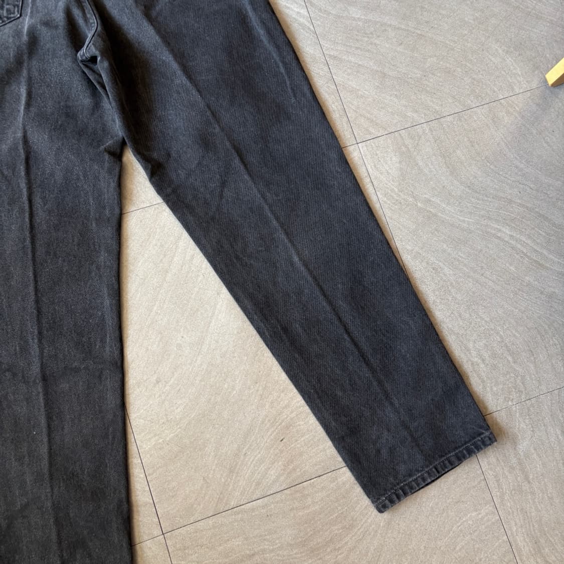 98년 10월 미국 생산 리바이스 545 데님 블랙 팬츠 상품이미지7