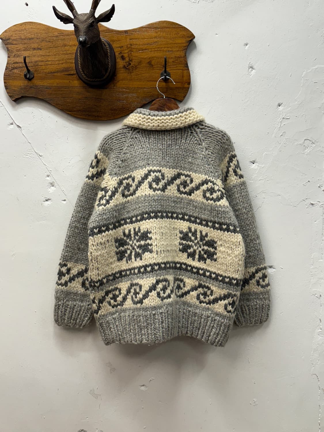 66) Cowichan Shepherd Wool Zip Knit Jack 상품이미지4